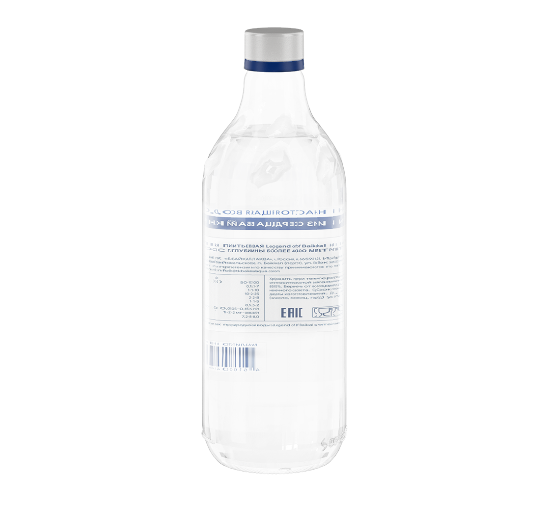 Вода питьевая «Legend of Baikal» негазированная 0,5 л, стекло