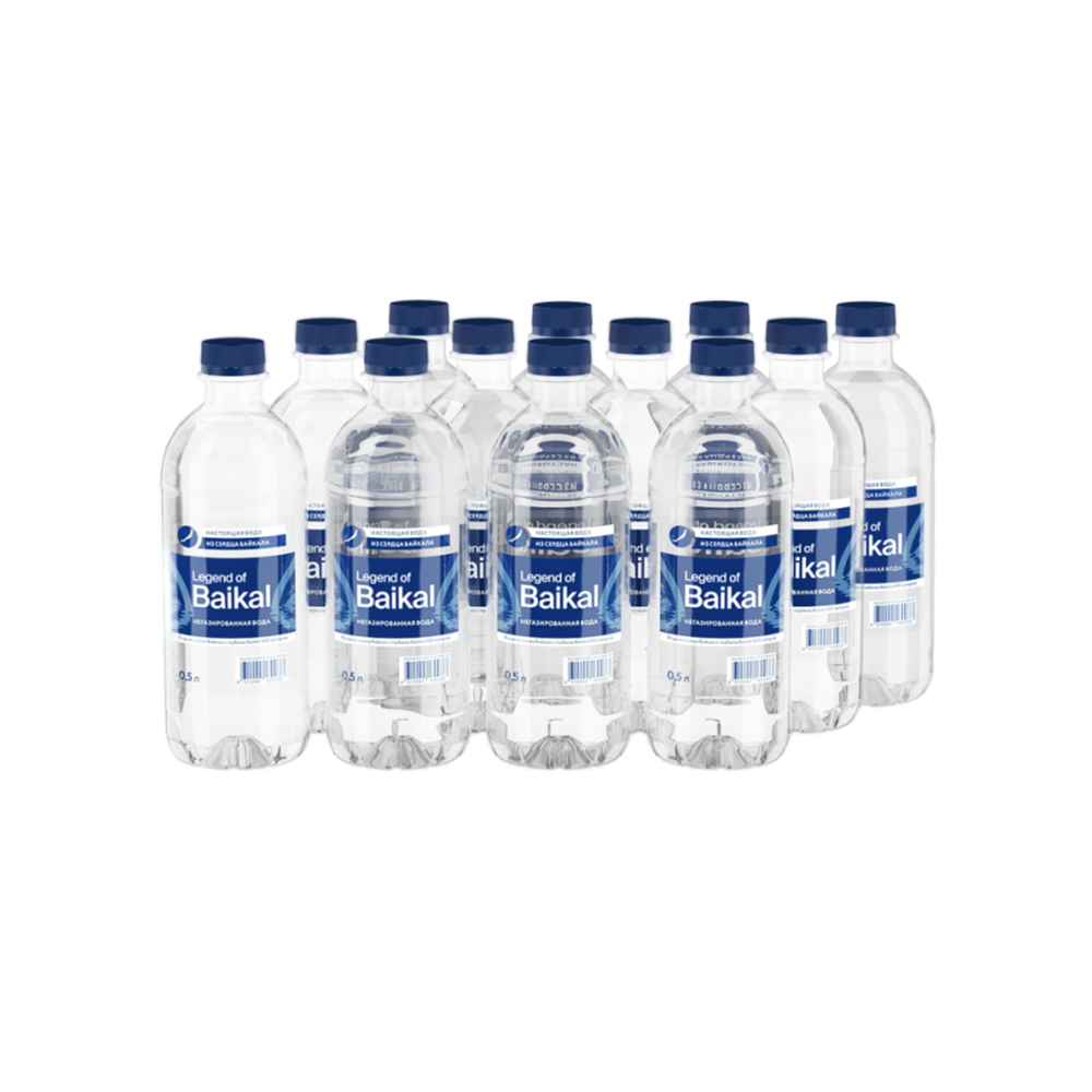 Вода питьевая «Legend of Baikal» негазированная, 0,5 л, пластик