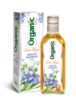 Льняное масло Organic 250 мл