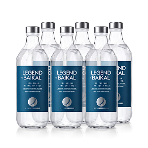 Вода питьевая «Legend of Baikal» негазированная 0,75 л, cтекло