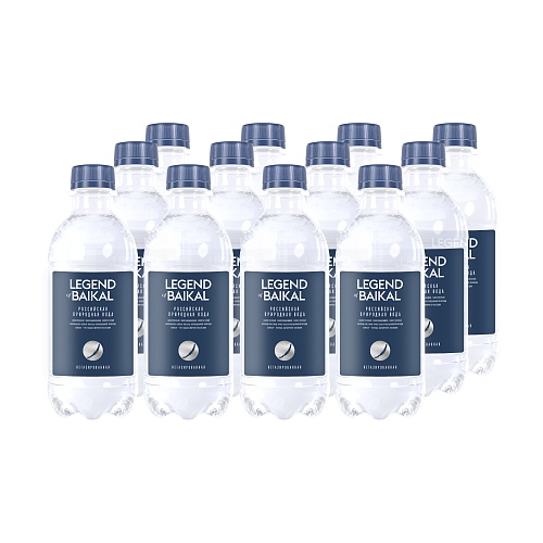 Вода питьевая «Legend of Baikal» негазированная 0,33 л, пластик