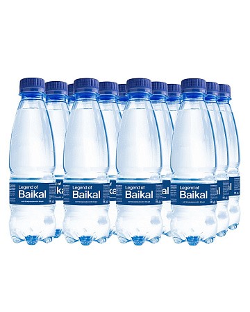 Вода питьевая «Legend of Baikal» негазированная 0,33 л , пластик (упаковка 12 шт)