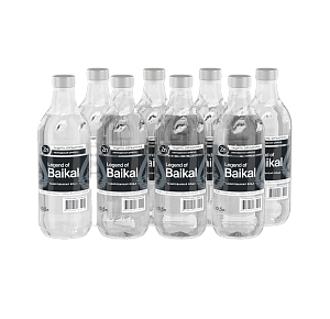 Минеральная газированная вода «Legend of Baikal ЗАЩИТА ОРГАНИЗМА» c цинком 0,5 л