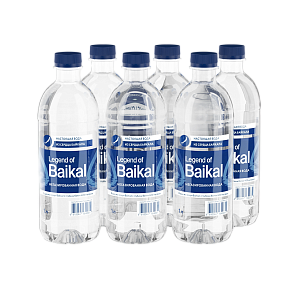 Вода питьевая «Legend of Baikal» негазированная, 1 л, пластик