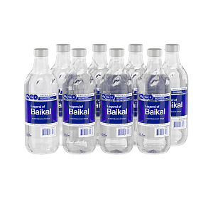 Минеральная газированная вода «Legend of Baikal ЗАБОТА О СЕРДЦЕ» c магнием, кальцием и калием 0,5 л