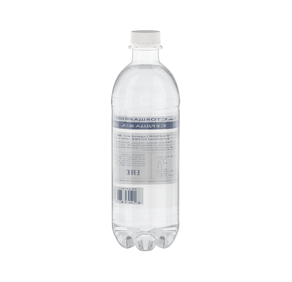 Вода питьевая «Legend of Baikal» газированная, 1 л, пластик