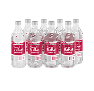 Минеральная газированная вода «Legend of Baikal ВОССТАНОВЛЕНИЕ СИЛ» c магнием и цинком 0,5 л