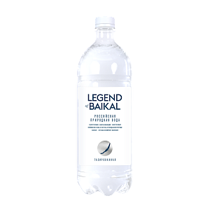 Вода питьевая «Legend of Baikal» газированная, 1 л, пластик