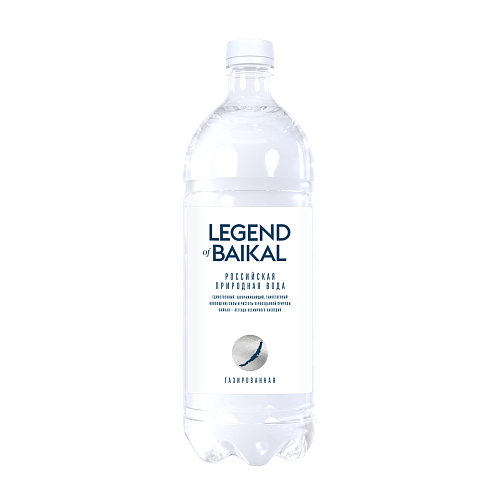 Вода питьевая «Legend of Baikal» газированная, 1 л, пластик