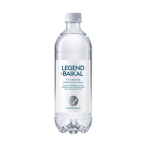Вода питьевая «Legend of Baikal» газированная, 1 л, пластик