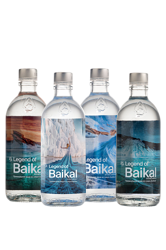 Вода питьевая «Legend of Baikal Limited Edition» негазированная, 0,33 л, стекло