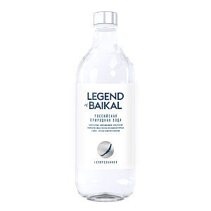 Вода питьевая «Legend of Baikal» газированная, 0,5 л, стекло