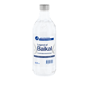 Вода питьевая «Legend of Baikal», газированная, 0,75 л, стекло
