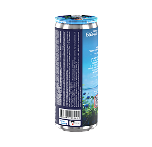 Напиток безалкогольный сильногазированный Легенда Байкала «AI» со вкусом черники и мяты 0,33 л