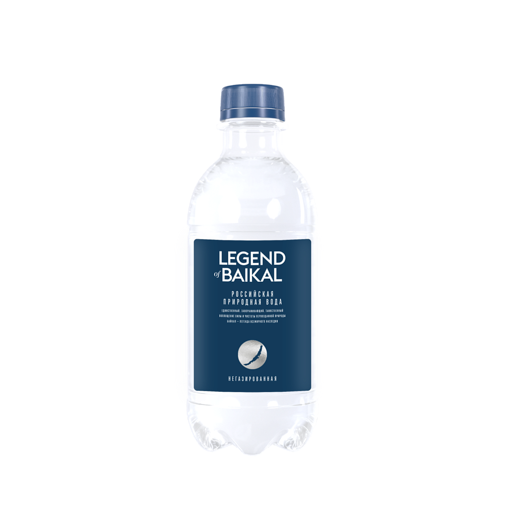 Вода питьевая «Legend of Baikal» негазированная 0,33 л, пластик