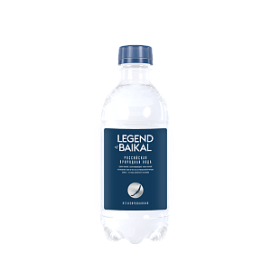 Вода питьевая «Legend of Baikal» негазированная 0,33 л, пластик