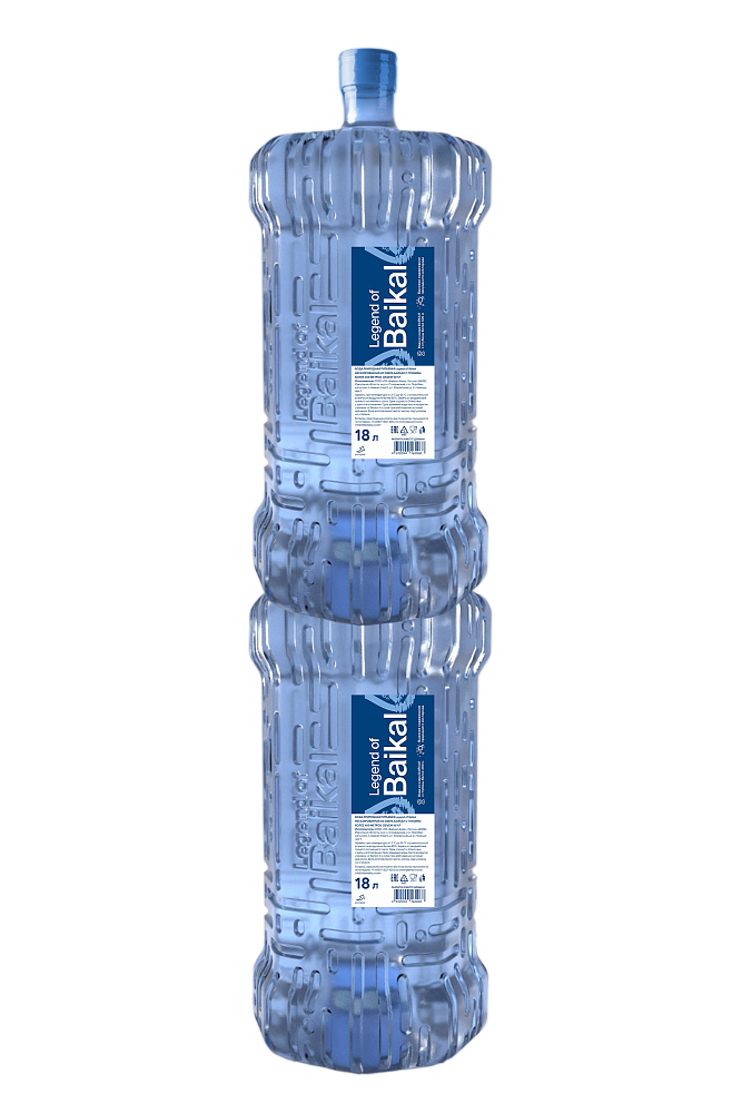 Вода природная питьевая Legend of Baikal Logistic негазированная 18 л