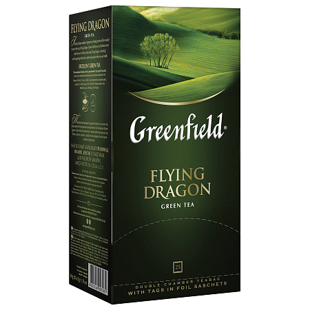 Чай GREENFIELD «Golden Ceylon», черный, 25 пакетиков