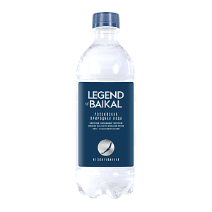 Вода питьевая «Legend of Baikal» негазированная, 0,5 л, пластик