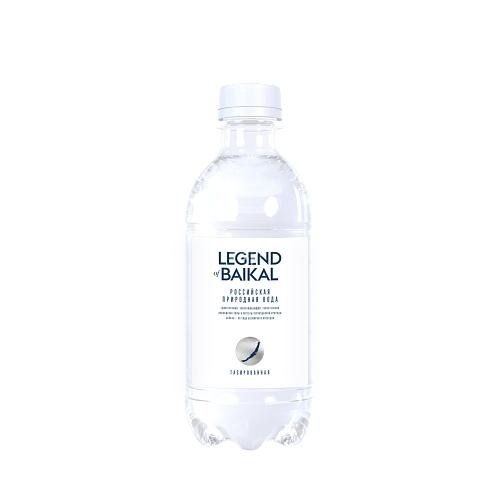 Вода питьевая «Legend of Baikal», газированная, 0,33 л, пластик