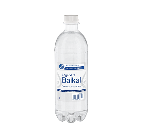 Вода питьевая «Legend of Baikal» газированная, 1 л, пластик