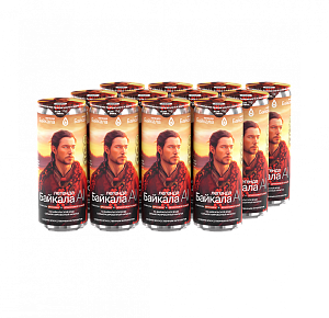 Напиток безалкогольный сильногазированный Легенда Байкала «AI» со вкусом брусники и тархуна 0,33 л