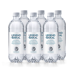 Вода питьевая «Legend of Baikal» газированная, 1 л, пластик
