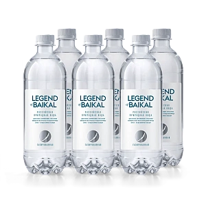 Вода питьевая «Legend of Baikal» газированная, 1 л, пластик