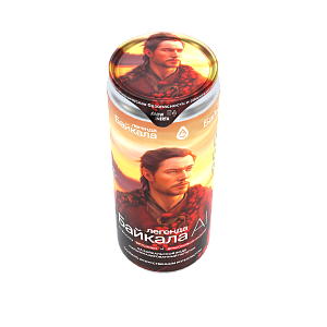 Напиток безалкогольный сильногазированный Легенда Байкала «AI» со вкусом брусники и тархуна 0,33 л