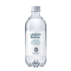 Вода питьевая «Legend of Baikal», газированная, 0,33 л, пластик