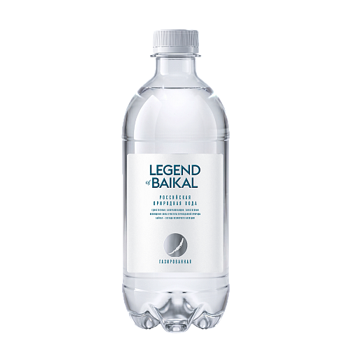 Вода питьевая «Legend of Baikal», газированная, 0,33 л, пластик