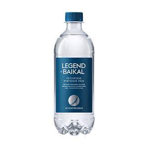 Вода питьевая «Legend of Baikal» негазированная, 0,5 л, пластик