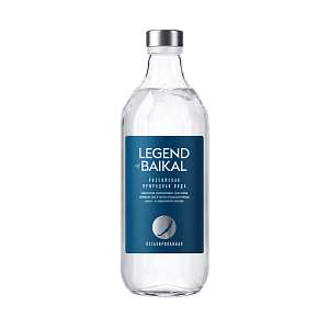 Вода питьевая «Legend of Baikal» негазированная, 0,33 л, стекло