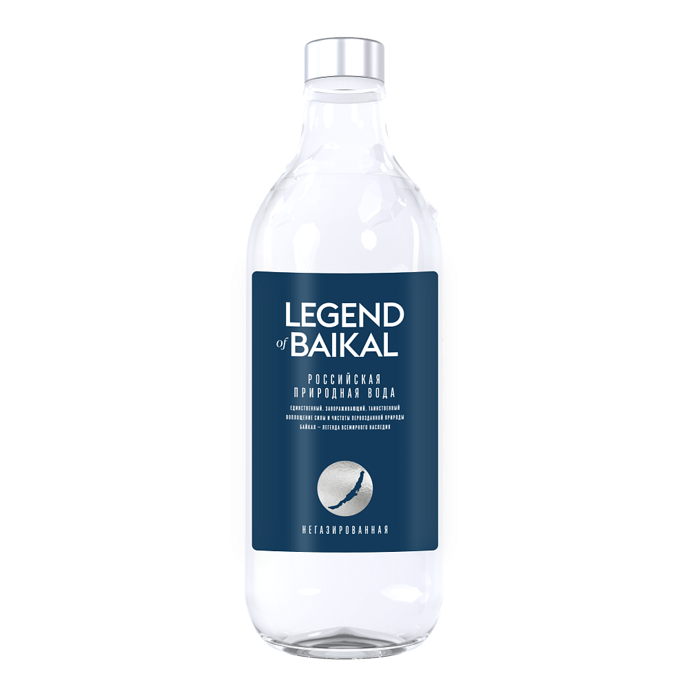 Вода питьевая «Legend of Baikal» негазированная 0,5 л, стекло