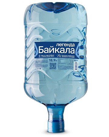 Вода питьевая «Legend of Baikal» негазированная 18,9 л, пластик