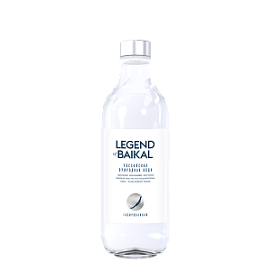 Вода питьевая «Legend of Baikal» газированная 0,33 л, стекло