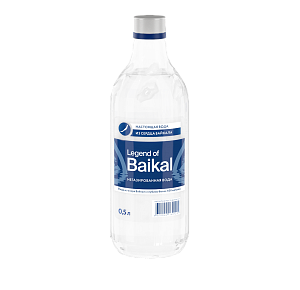 Вода питьевая «Legend of Baikal» негазированная 0,5 л, стекло