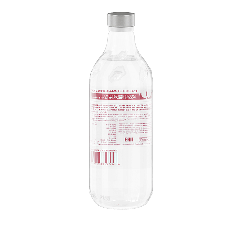 Минеральная газированная вода «Legend of Baikal ВОССТАНОВЛЕНИЕ СИЛ» c магнием и цинком 0,5 л