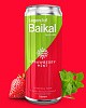 Напиток газированный Legend of Baikal NATURE клубника-мята  0,33л (упаковка 20 шт)